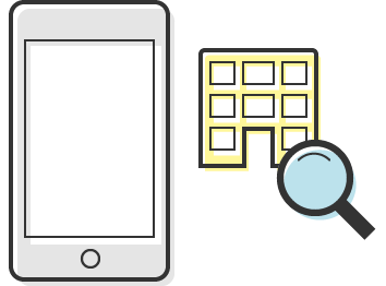 アプリから会員登録
※事前登録すると
スムーズです